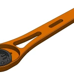 MICHE mount for bike computer ORANGE - boxed