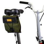 City Bike Saddle Bag Small - Olive