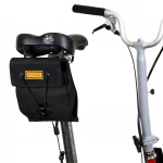 City Bike Saddle Bag Small - Black